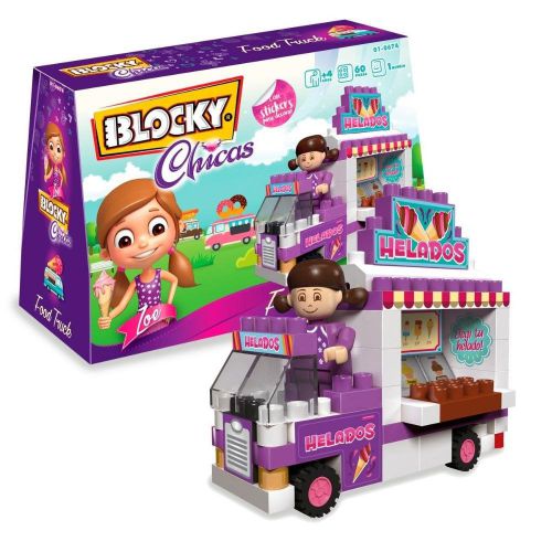 Blocky Chicas Food Truck