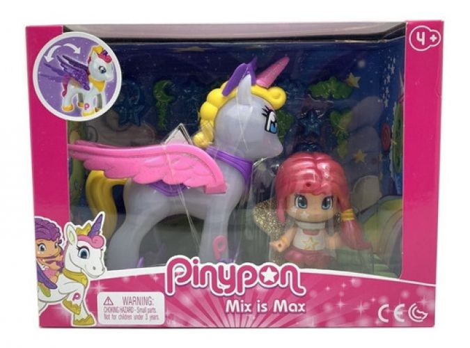 Pinypon figura con unicornio