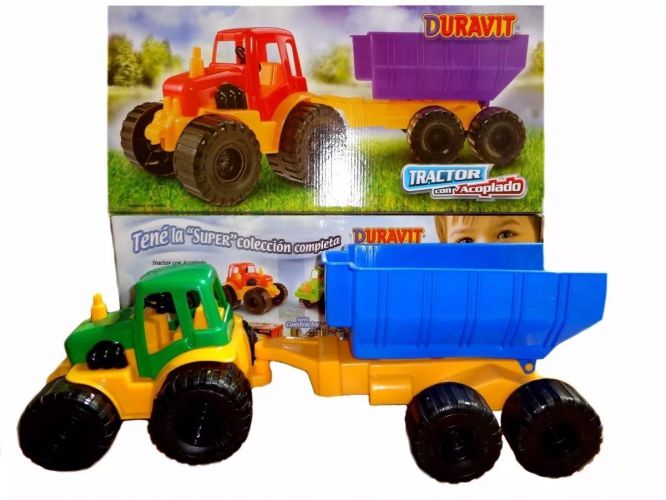 Tractor con acoplado Duravit
