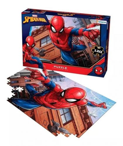 Rompecabezas Spiderman 120 piezas