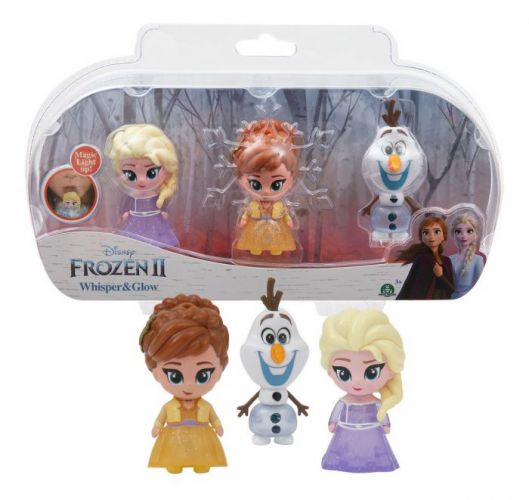 Ana, Elsa y Olaf "Sopla y se ilumina" Frozen