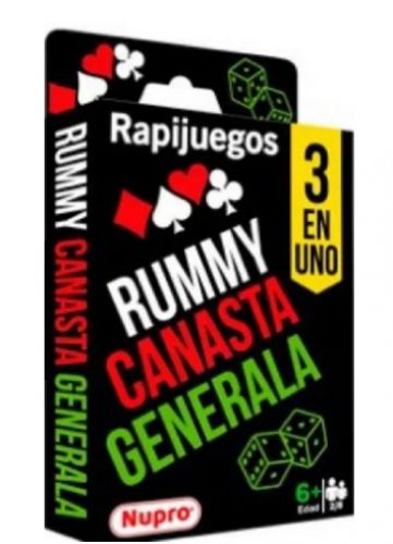 Rummy, Canasta y Generala