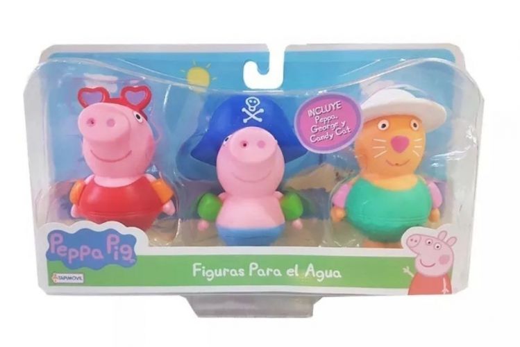 Peppa Pig Figuras para el Agua