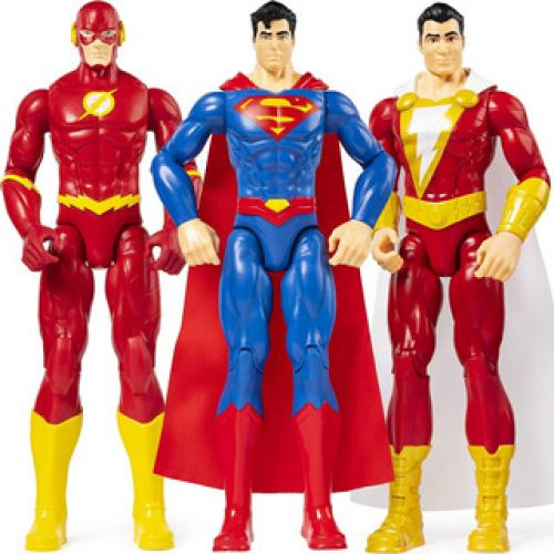 Figuras 30cm (SuperMan, Shazam, Flash)