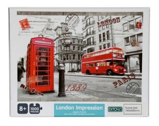 Puzzle 1000 piezas "London Impression"